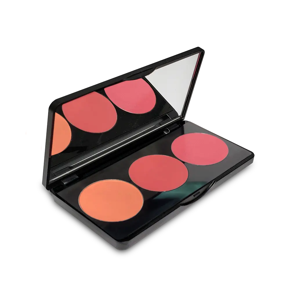 Blush - Cream - Palette - Dual Tone Fusion - Trio viaGlamour