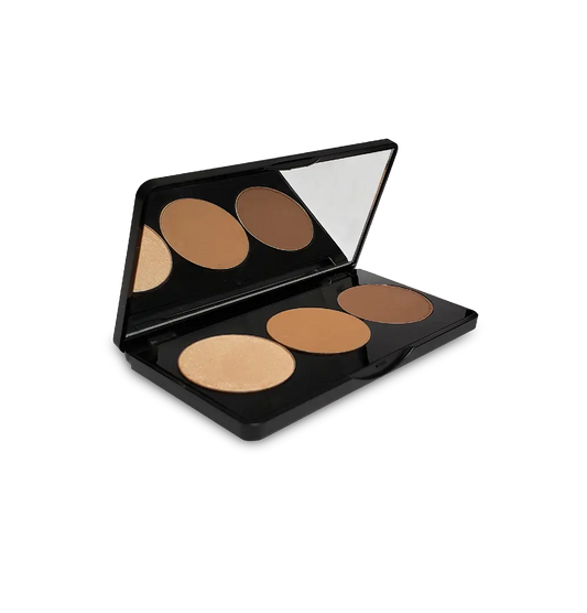 Blush - Palette - Contour Medium - Trio viaGlamour