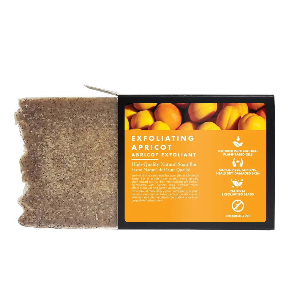 Soap - All Natural - Apricot Exfoliation viaGlamour