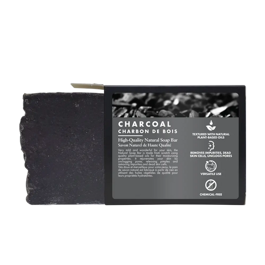 Soap - All Natural - Charcoal viaGlamour