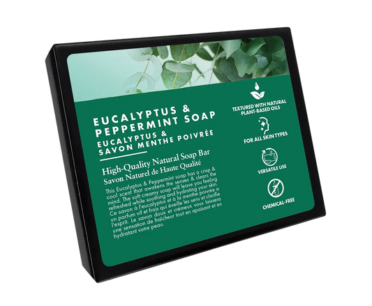 Soap - All Natural - Eucalyptus & Peppermint viaGlamour