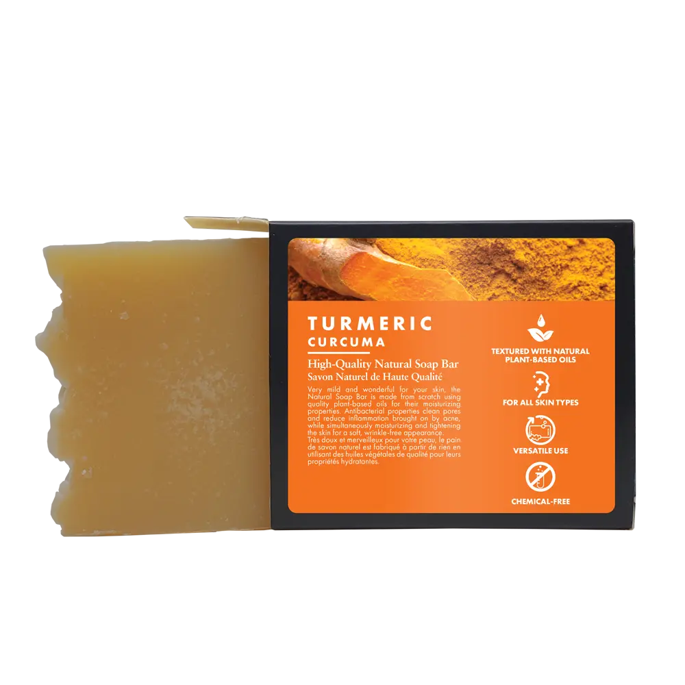 Soap - All Natural - Turmeric viaGlamour