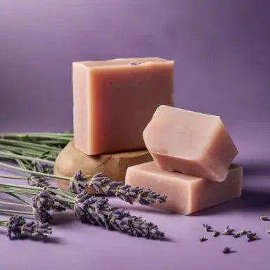 Soap - All Natural - Lavender & Rosemary viaGlamour